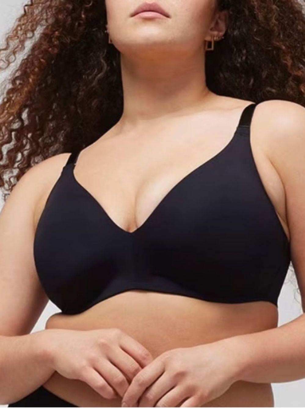 NWT Soma Vanishing 360 Wireless Bra Black 42D